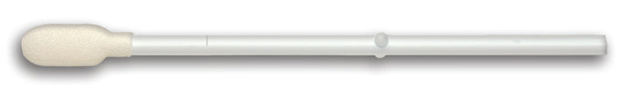 Puritan 25-1607-5†Large Foam Environmental Sampling Swab w/ Thumb Stop, Cs