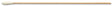 Calgiswab 6" Sterile Standard  Calcium Alginate Swab w/Wooden Handle - 25-806 1WA-Science Lab Swabs, Cs