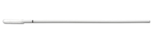 HydraFlock 6" Sterile Crown Flock Swab w/Polystyrene Handle, 30mm Breakpoint- 25-3000-H E30-Embossed Handle, Cs