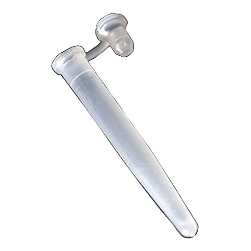 Globe Scientific 110540 Polystyrene PE Beckman Type Micro Centrifuge Tube, 400 mL Capacity, 177.79 mm Height (Pack of 1000)
