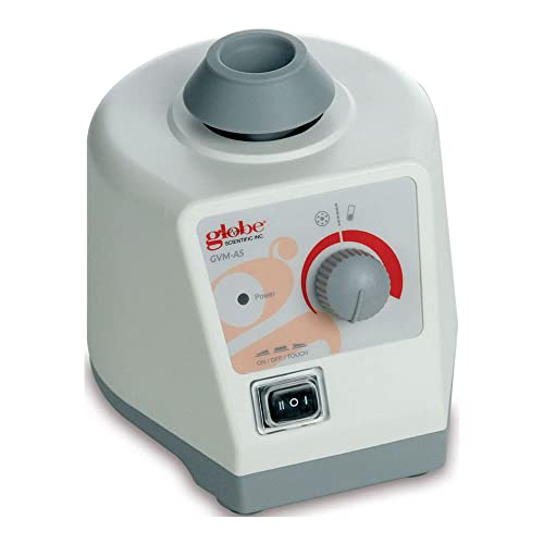 Globe Scientific GVM-AS Vortex Mixer with US Plug, Variable Speed, 120V, 60Hz