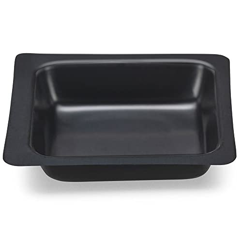 Weighing Boats by Globe Scientific, Square Shaped, Bendable Polystyrene, Easy Pour Design, Disposable Scale Trays for Weighing & Mixing Liquid & Powder, Antistatic, 10mL Capacity, Black, Case of 500