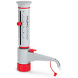 Globe Scientific GBTD-R-25 Bottle Top Dispenser with Recirculation, 2.5mL to 25.0mL, 0.5mL Increment
