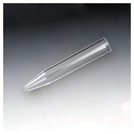 Globe Scientific 110405 Polystyrene Test Tube with Separate Dual Position Snap Cap, 5mL Capacity, 12mm Diameter, 75mm Height, Pack of 1000
