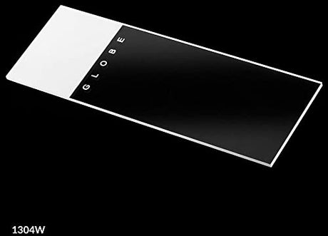 Globe Scientific 1202F12CS Color Coded Classic Microscope Slides with 90° Corners, Ground Edges, White, 75mm Length, 25mm Width, Pack of 1440