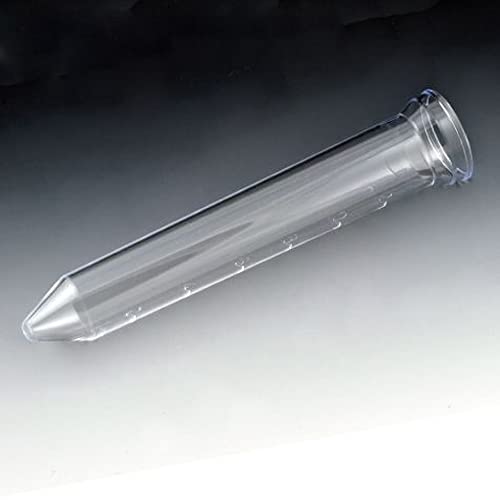 Globe Scientific 112030 Polystyrene Graduated Urine Centrifuge Tube with Sediment Bulb and Flared Top, 12ml Capacity (Case of 1500)
