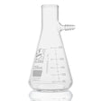 Globe Glass, Filtering Flask, 250mL, Dual Graduations, ASTM E1406, 6/Box