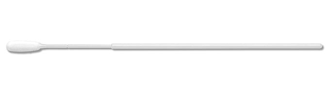 HydraFlock 6" Sterile Elongated Flock Swab w/Polystyrene Handle, 30mm Breakpoint - 25-3606-H-Forensic Testing Swabs, Cs