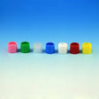 Globe Scientific 6136R Polypropylene Screwcap Without O-Ring for Sample Tube, Red, Pack of 1000