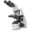 bScope Binocular Compound Microscope, HWF 10x/20mm Eyepieces and Quintuple Nosepiece with Plan PLI 4/10/S40/S100x Oil Infinity Corrected iOS Objectives Globe Scientific | Euromex