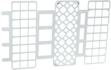 Globe Scientific 456803 Polypropylene Microcentrifuge Tube Rack, 30mm Tube, White, 24-Place