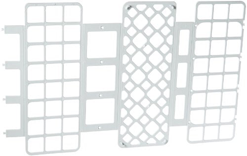 Globe Scientific 456803 Polypropylene Microcentrifuge Tube Rack, 30mm Tube, White, 24-Place