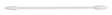 PurSwab 3" Lint Free Double-Ended Cone Shaped Cotton Swab w/Paper Handle - 872-PC DBL-Medical Applicator, Cs