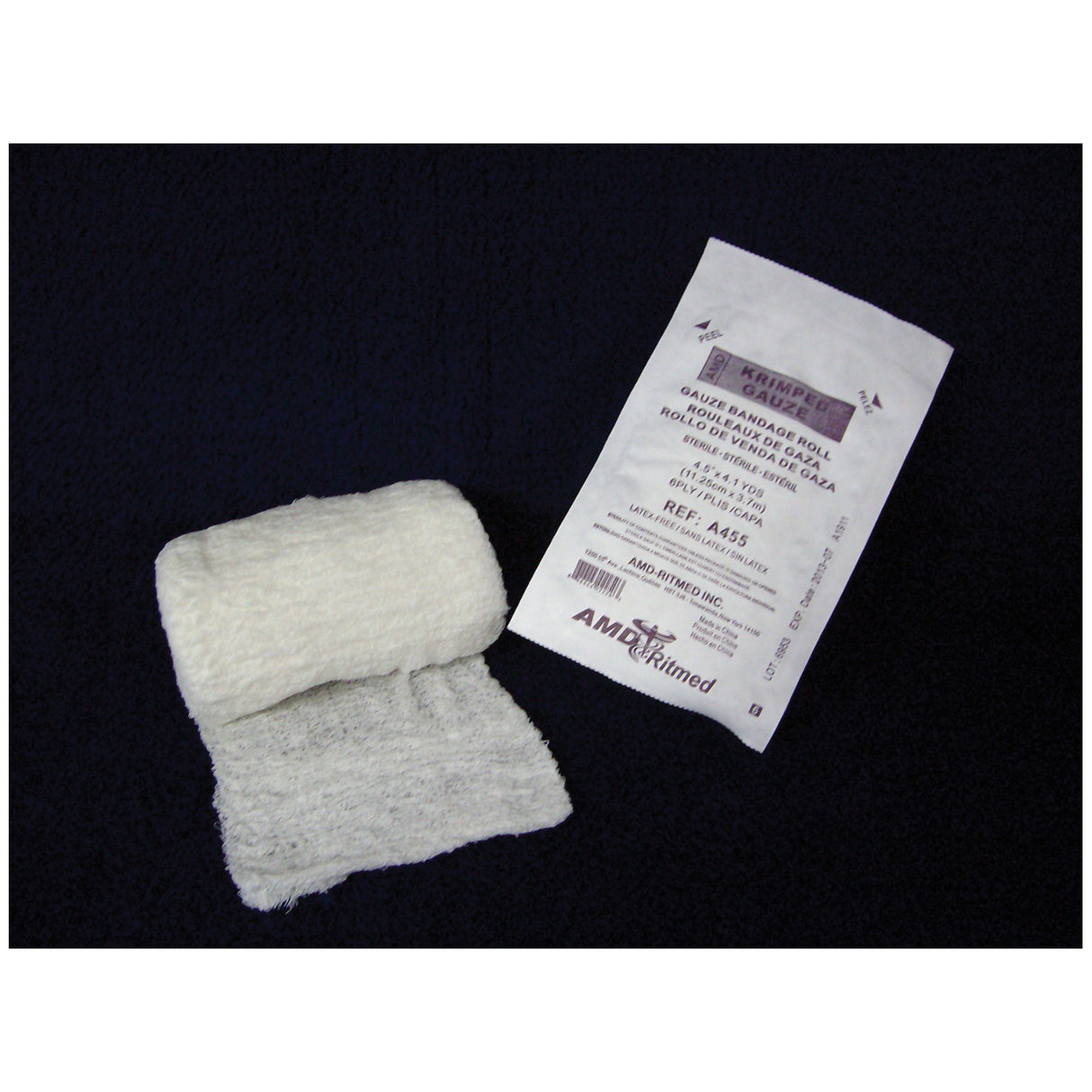 AMD MEDICOM KRIMPED GAUZE BANDAGE ROLLS - A454