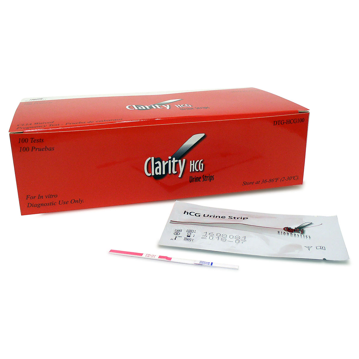 CLARITY DIAGNOSTICS PREGNANCY - DTG-HCG100