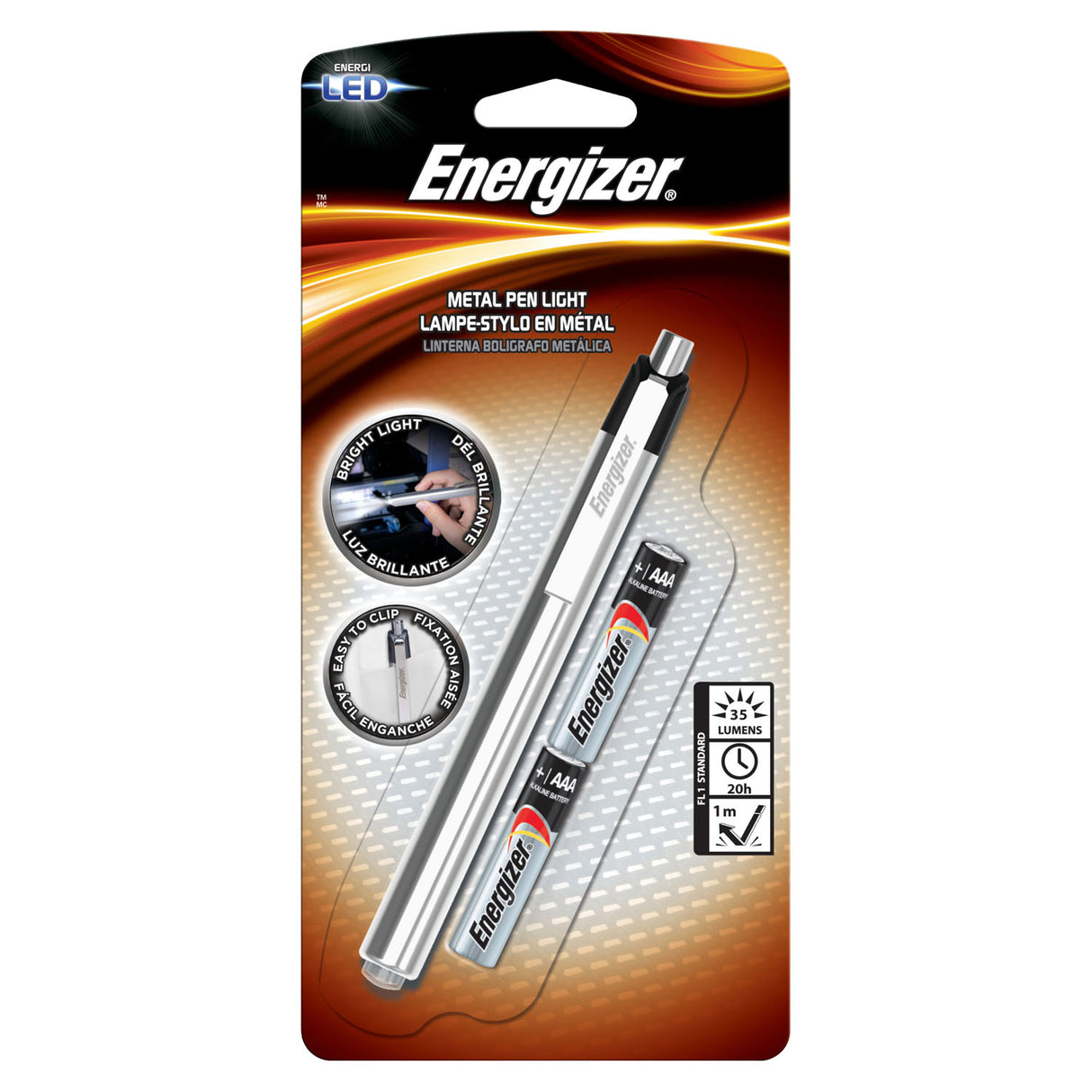 ENERGIZER FLASHLIGHT - ECONOMY - PLED23AEH