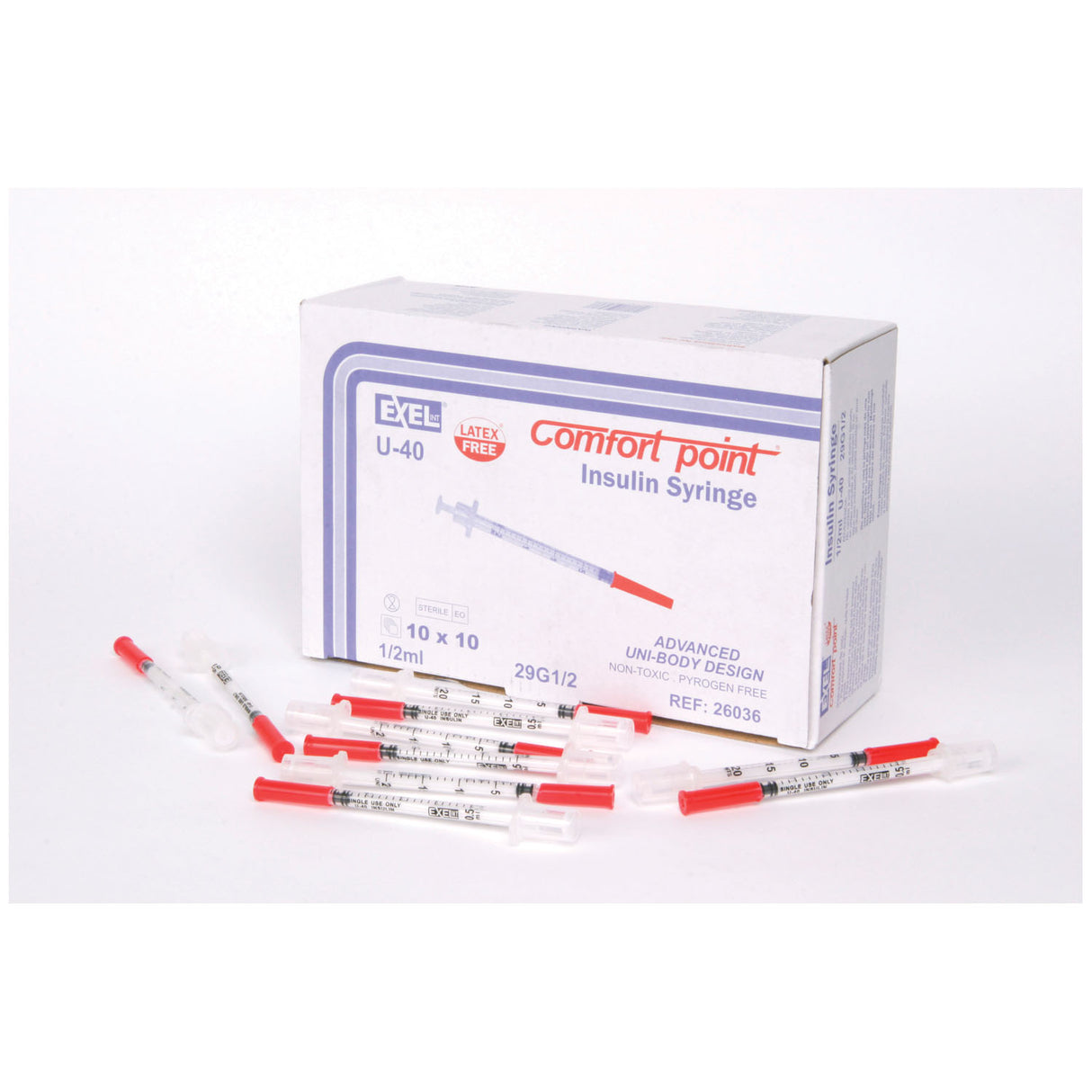 EXEL VETERINARY U-40 INSULIN SYRINGE - 26036