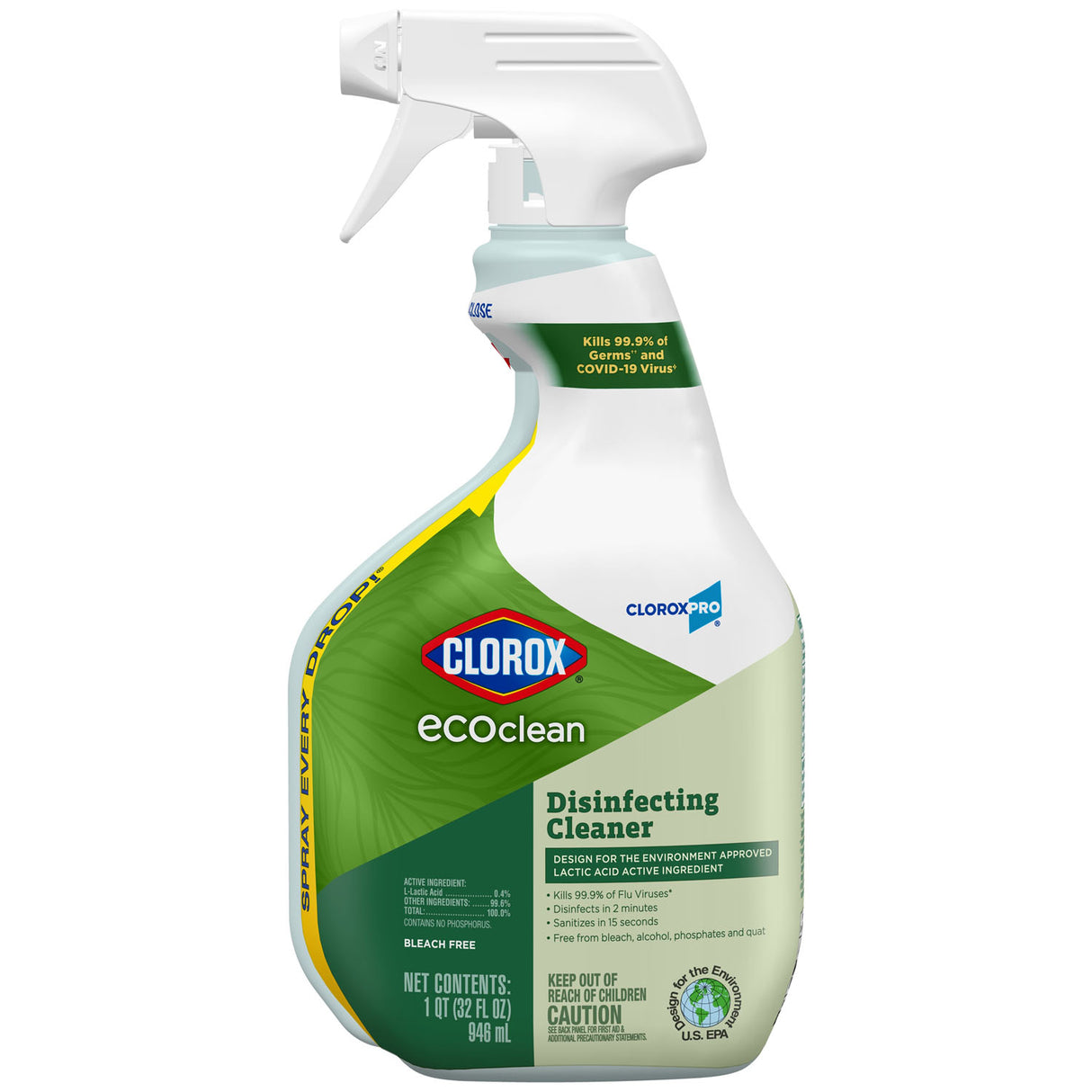 CLOROX ECOCLEAN™ DISINFECTANT CLEANER - 60213