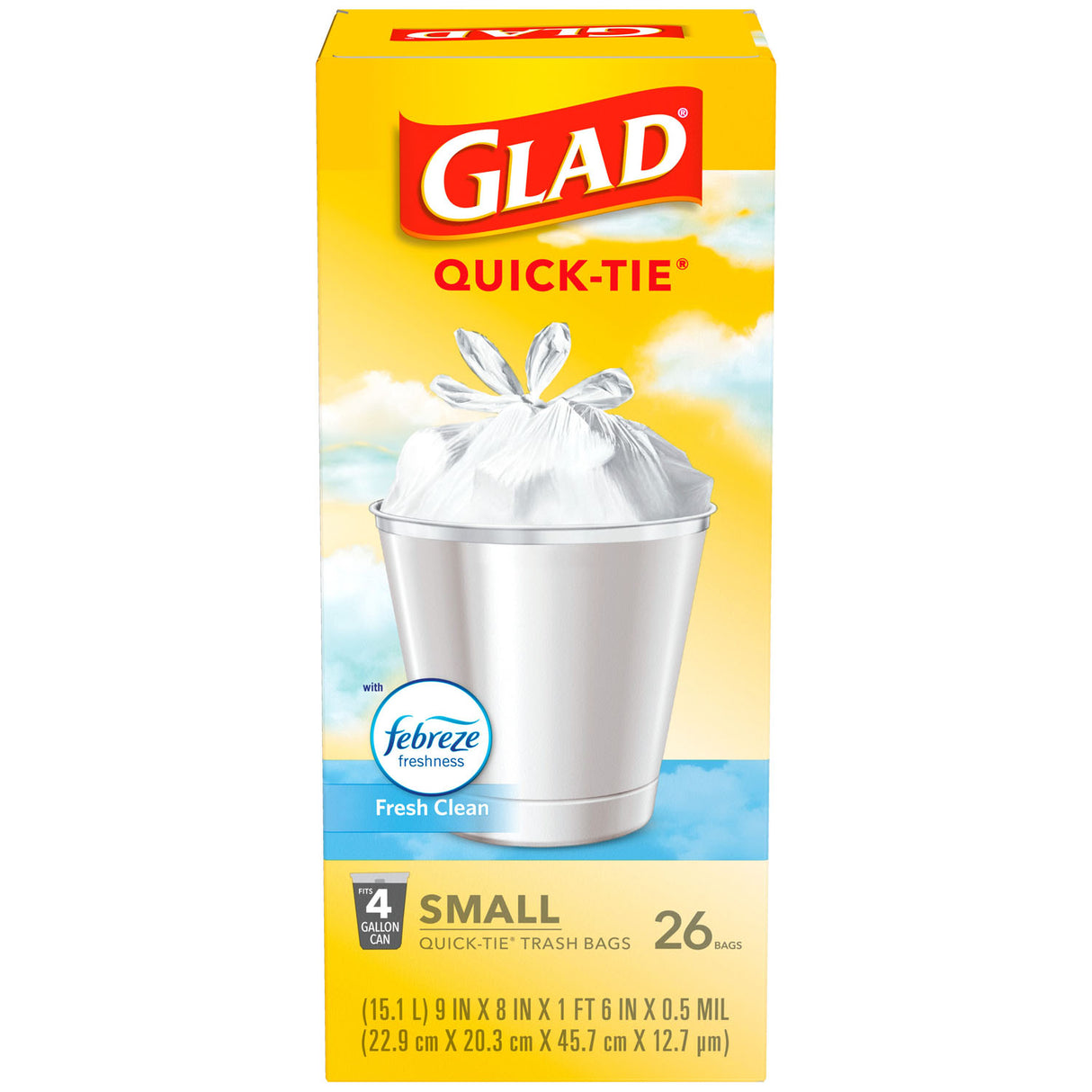 CLOROX GLAD BAGS - 78812