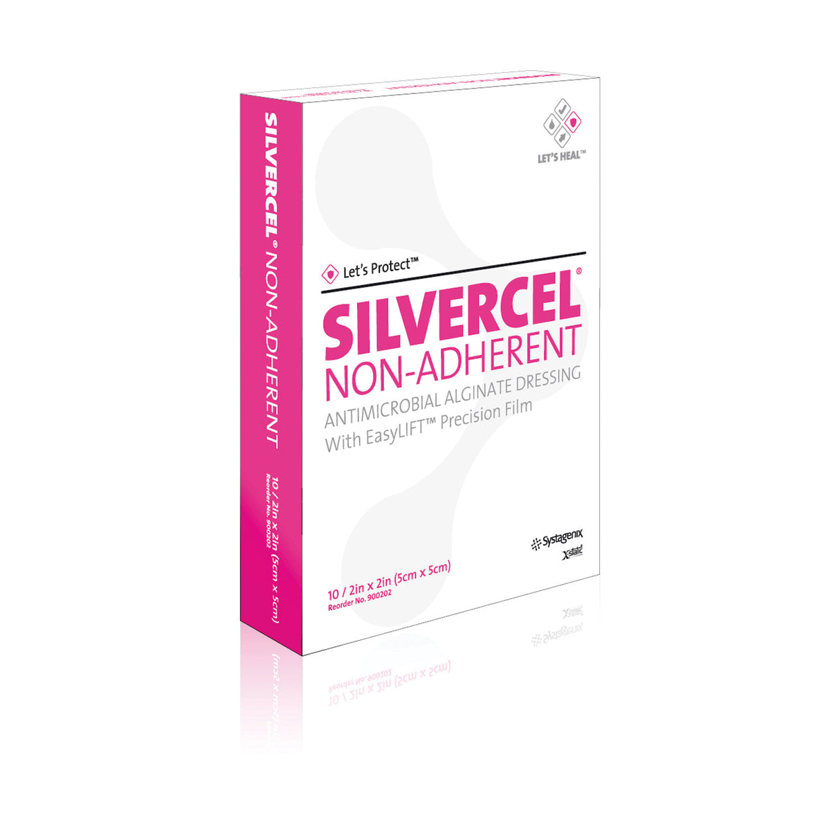 SOLVENTUM ACELITY SILVERCEL® NON-ADHERENT ANTIMICROBIAL ALGINATE DRESSING - 900202