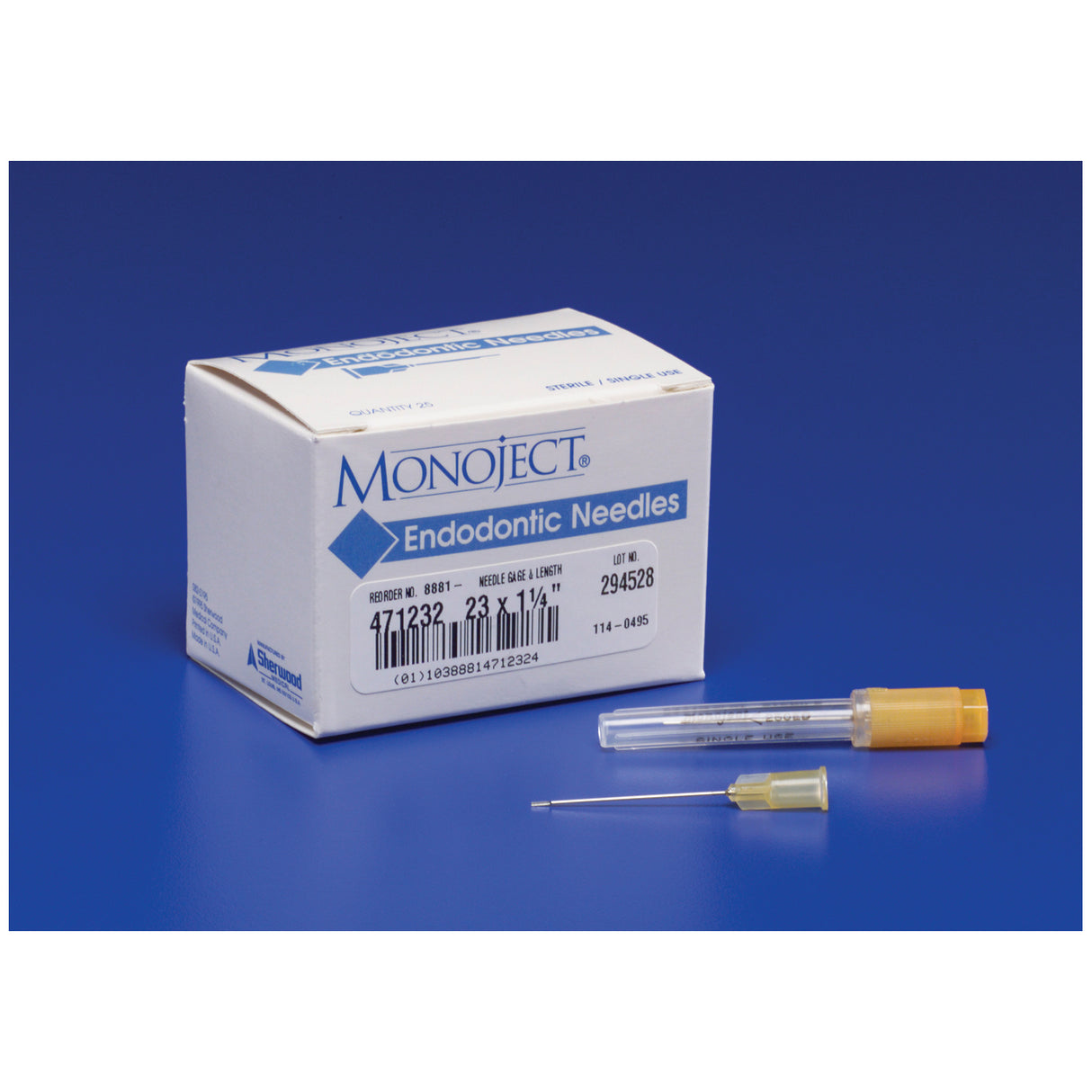 CARDINAL HEALTH MONOJECT™ 471 ENDODONTIC IRRIGATION NEEDLES - 8881471232