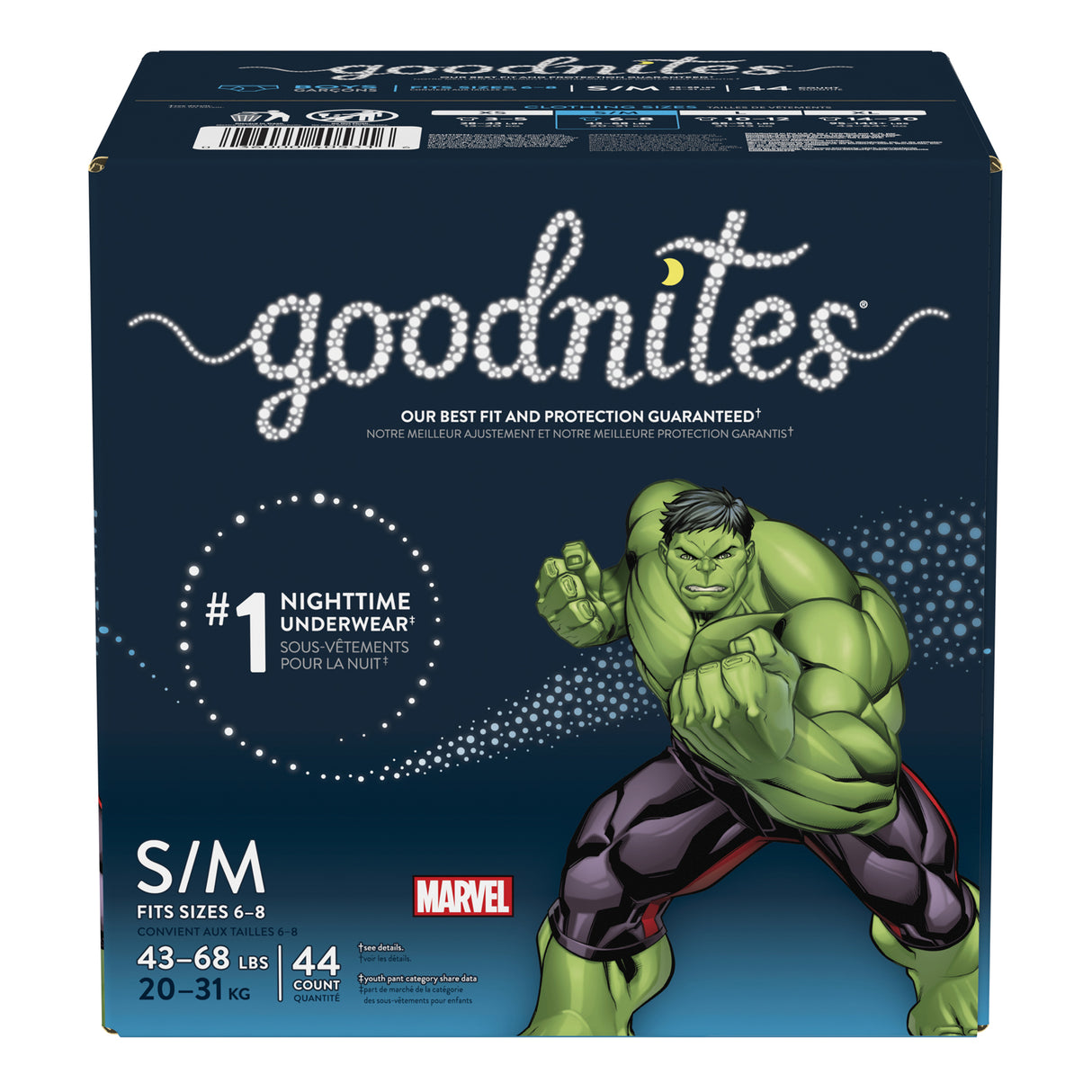 KIMBERLY-CLARK GOODNITES® UNDERPANTS - 40531