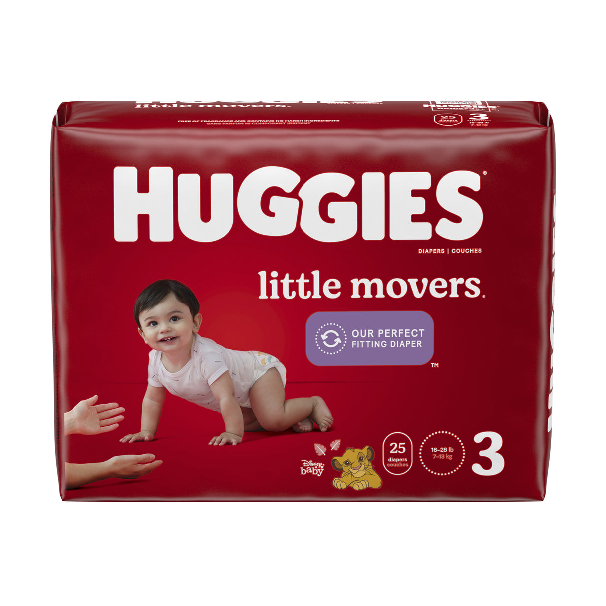 KIMBERLY-CLARK HUGGIES® LITTLE MOVERS DIAPERS - 49678