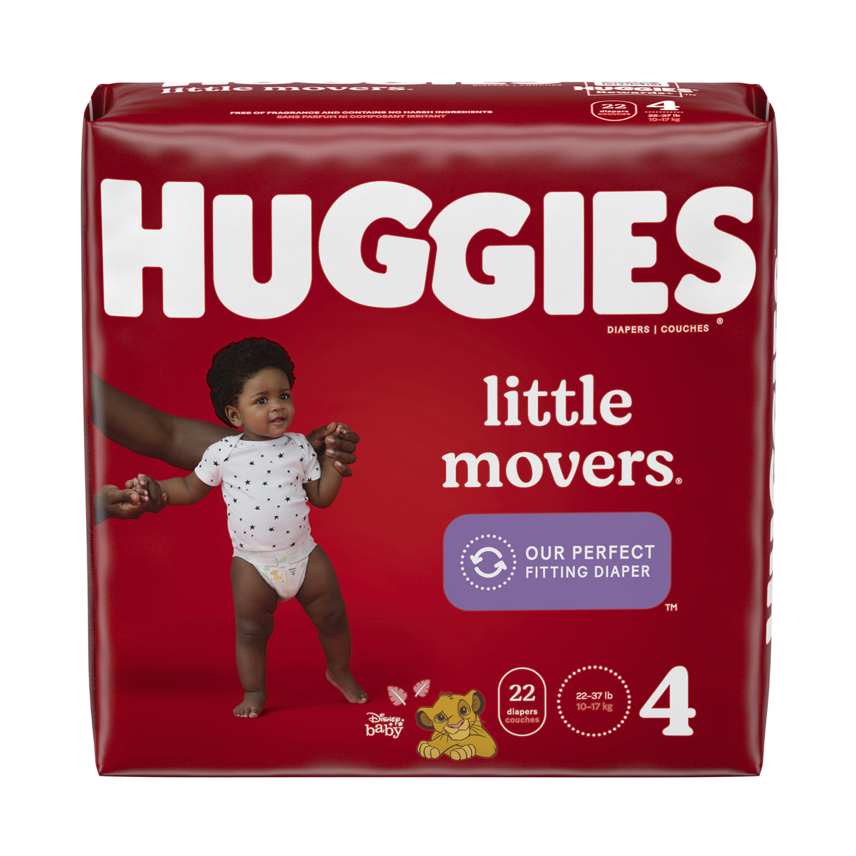 KIMBERLY-CLARK HUGGIES® LITTLE MOVERS DIAPERS - 49679