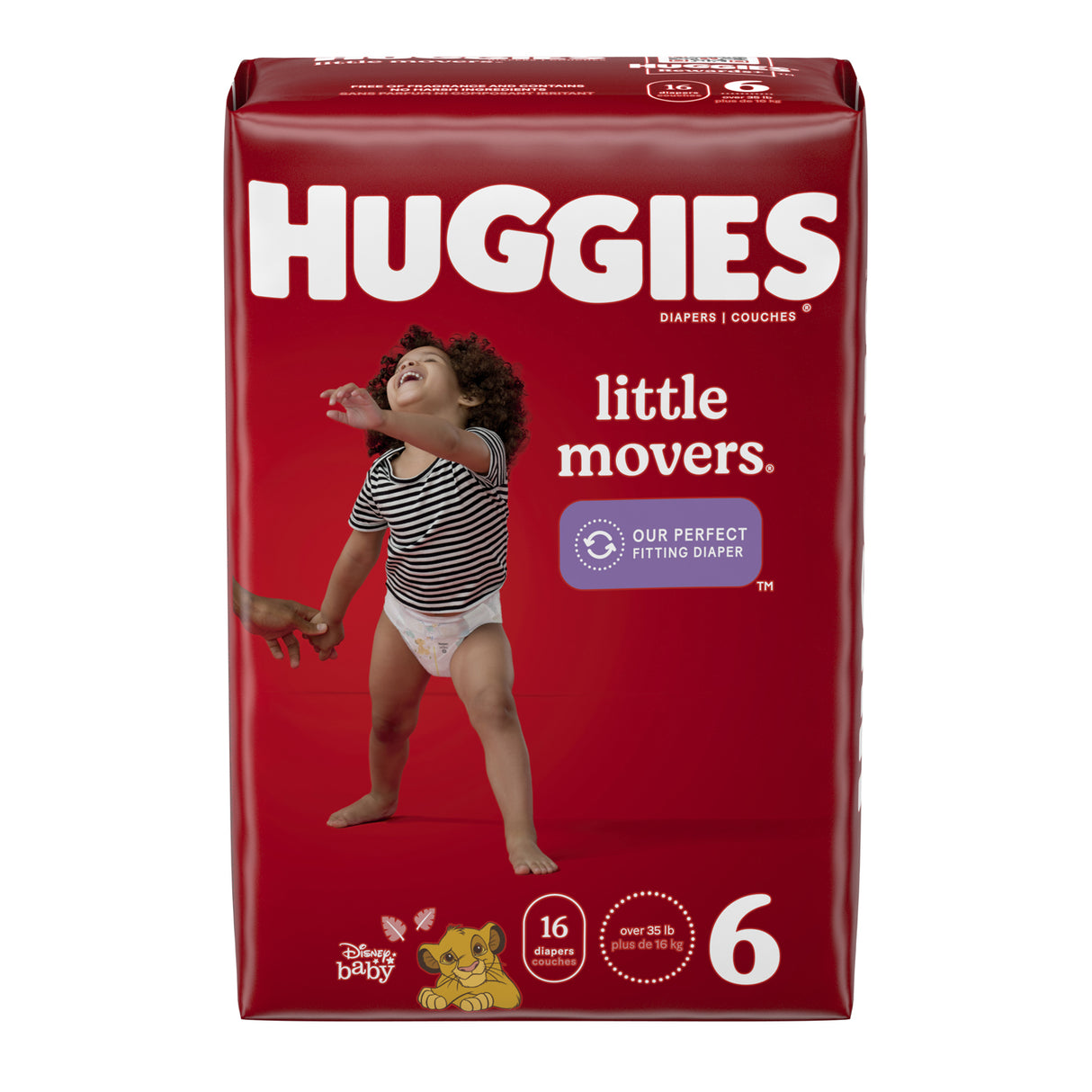 KIMBERLY-CLARK HUGGIES® LITTLE MOVERS DIAPERS - 49693