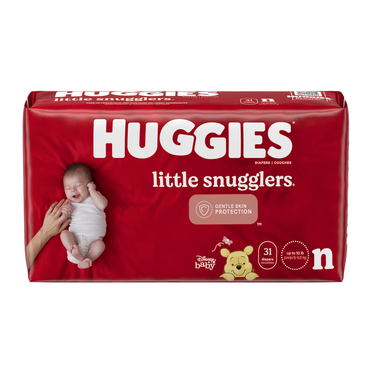 KIMBERLY-CLARK HUGGIES® LITTLE SNUGGLERS DIAPERS - 49694