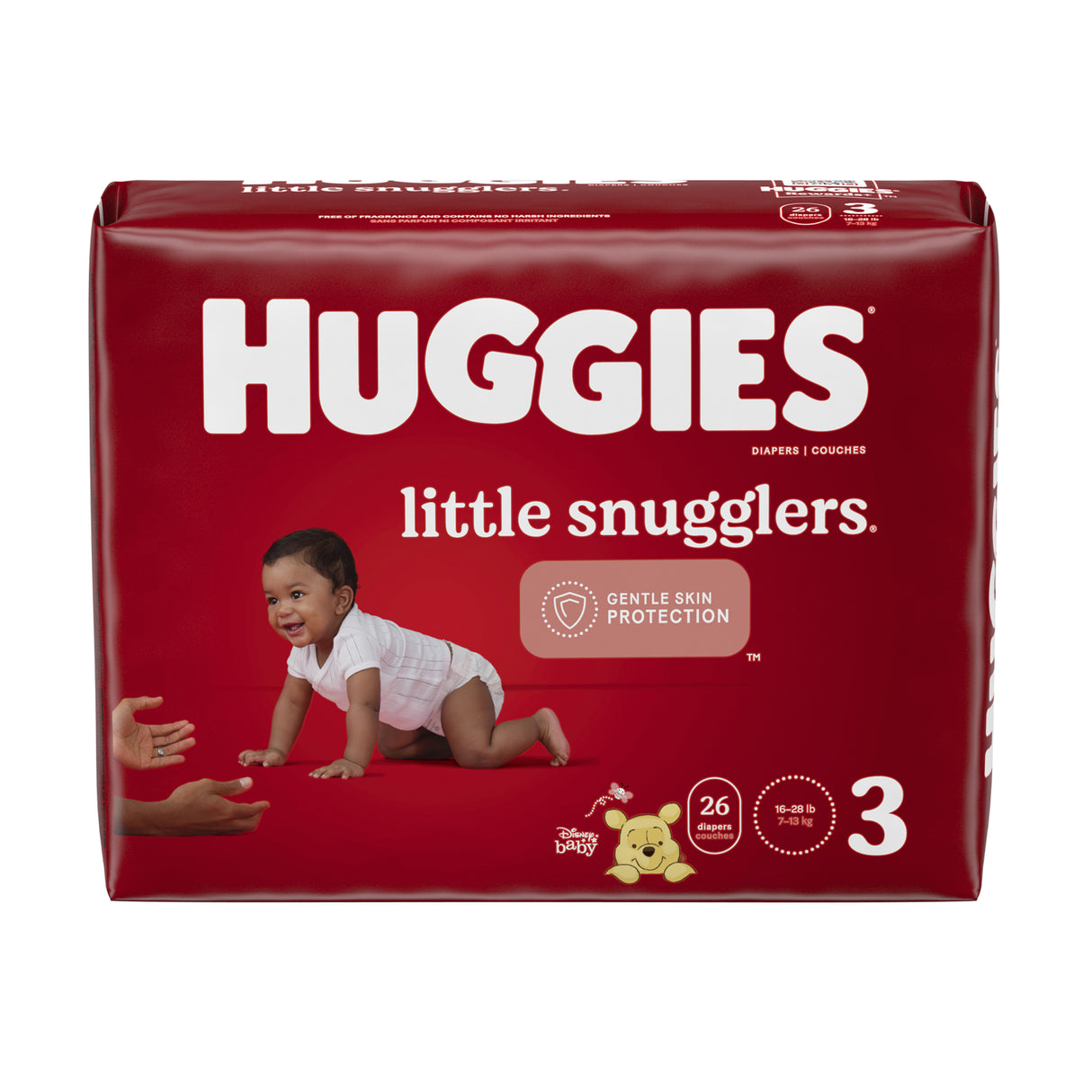 KIMBERLY-CLARK HUGGIES® LITTLE SNUGGLERS DIAPERS - 49698
