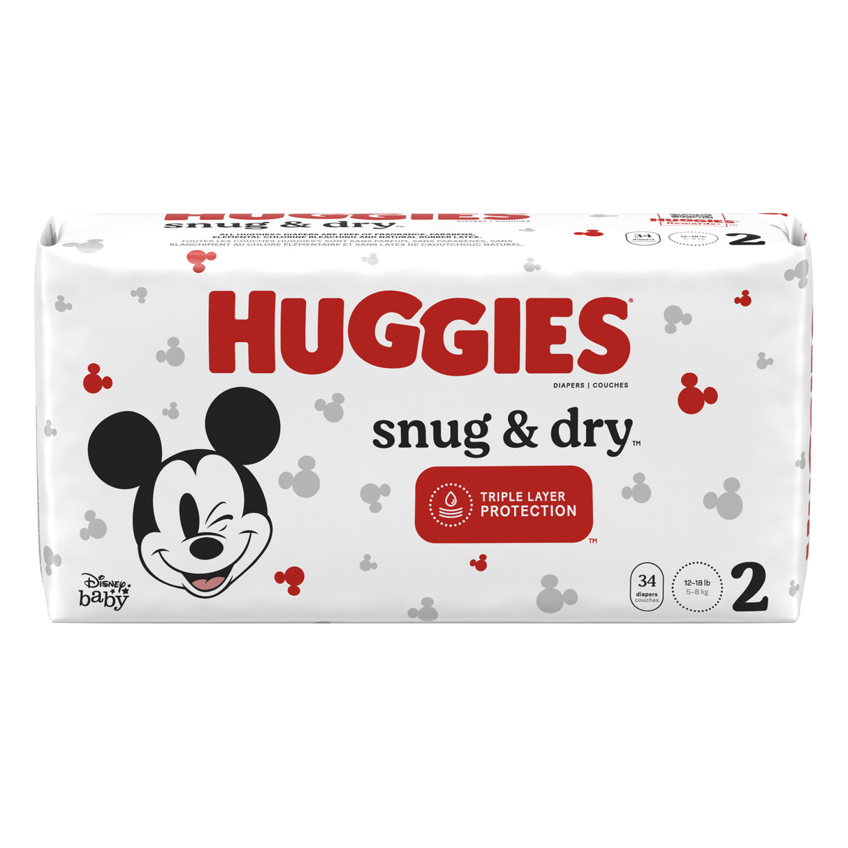 KIMBERLY-CLARK HUGGIES® SNUG & DRY DIAPERS - 51469