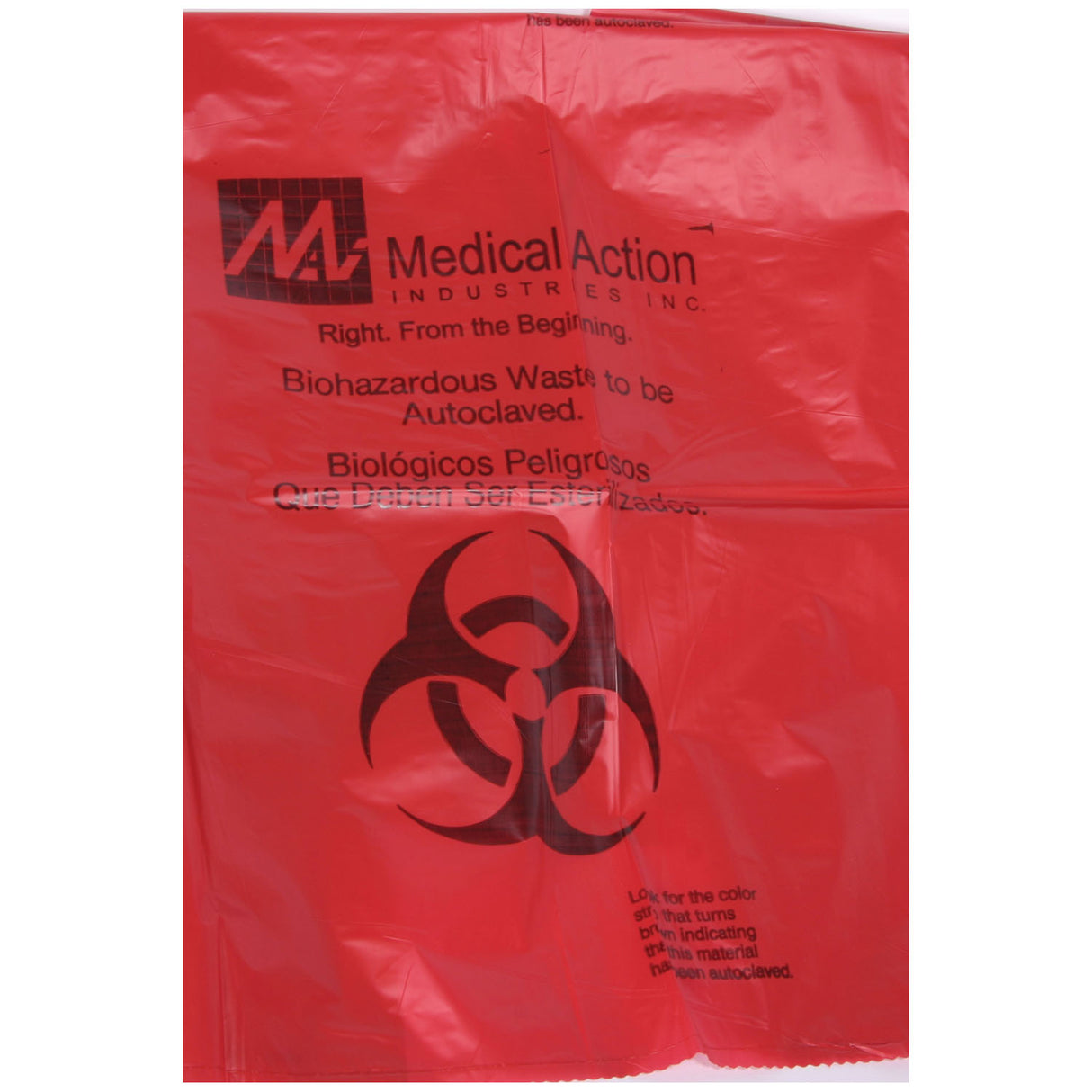MEDEGEN AUTOCLAVABLE BIOHAZARD BAGS - 854