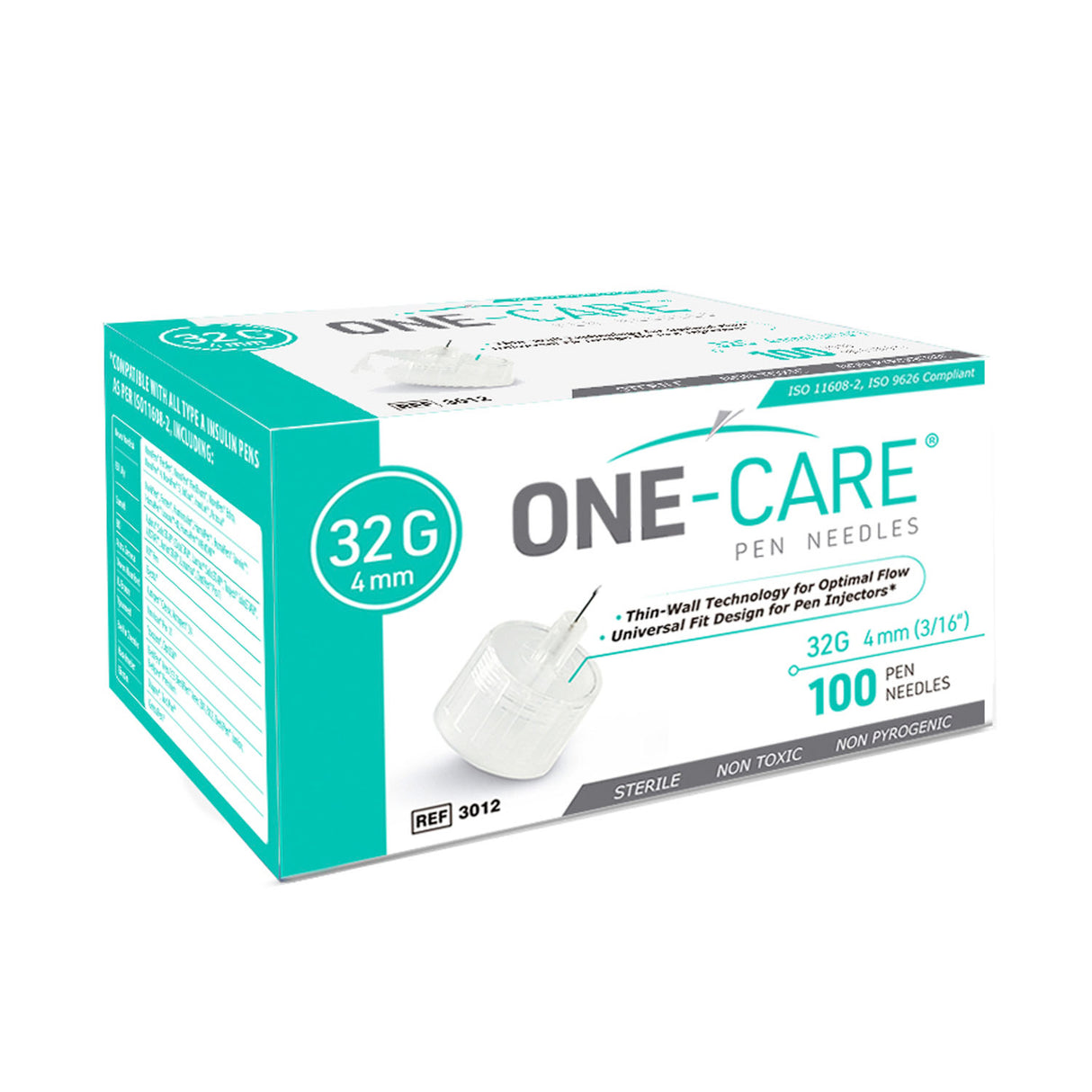 MEDIVENA ONE-CARE® PEN NEEDLES - 3012