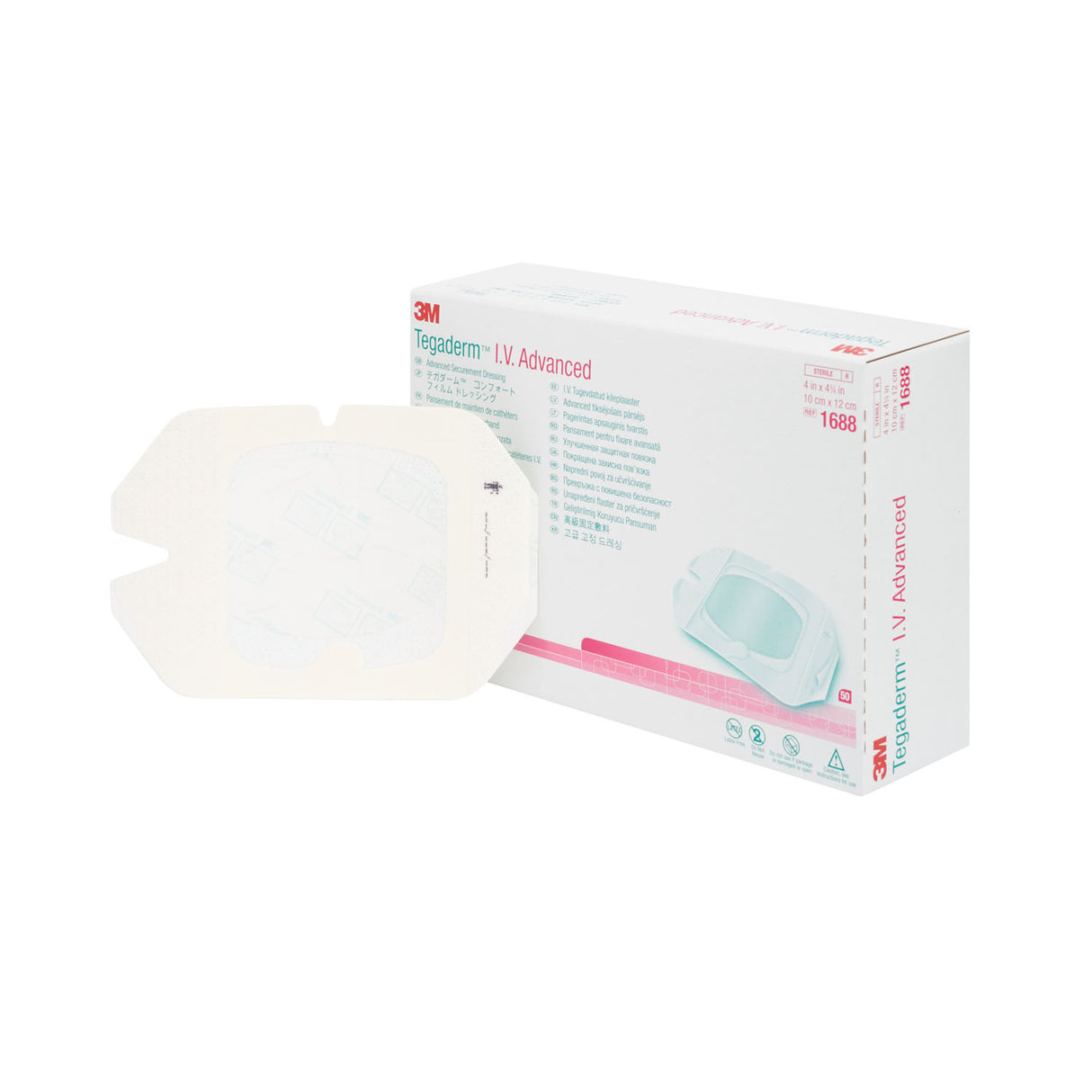 SOLVENTUM TEGADERM™ IV ADVANCED SECUREMENT DRESSING - 1688