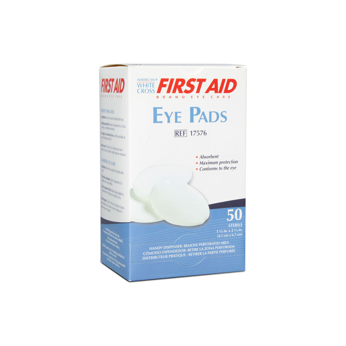 DUKAL OVAL EYE PADS - 17576