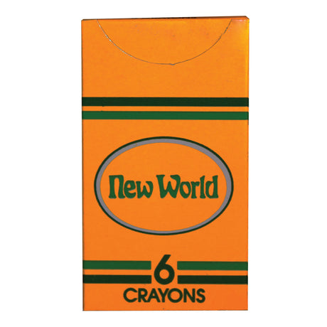 NEW WORLD IMPORTS CRAYONS & COLORING BOOK - CR6