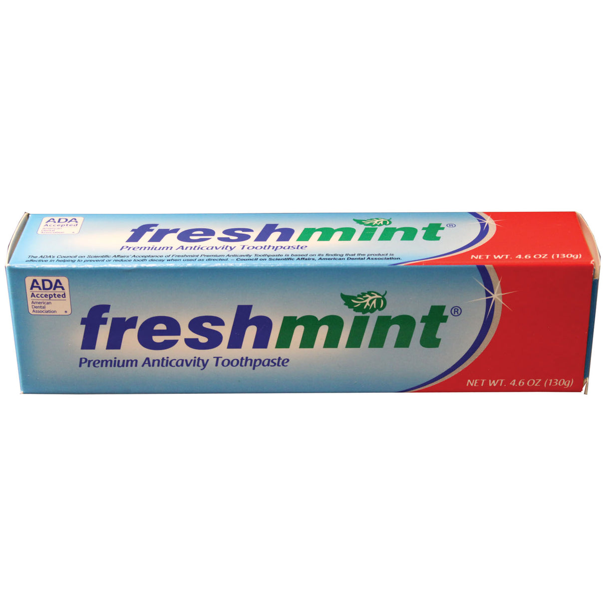 NEW WORLD IMPORTS FRESHMINT® ADA APPROVED PREMIUM TOOTHPASTE - TPADA46