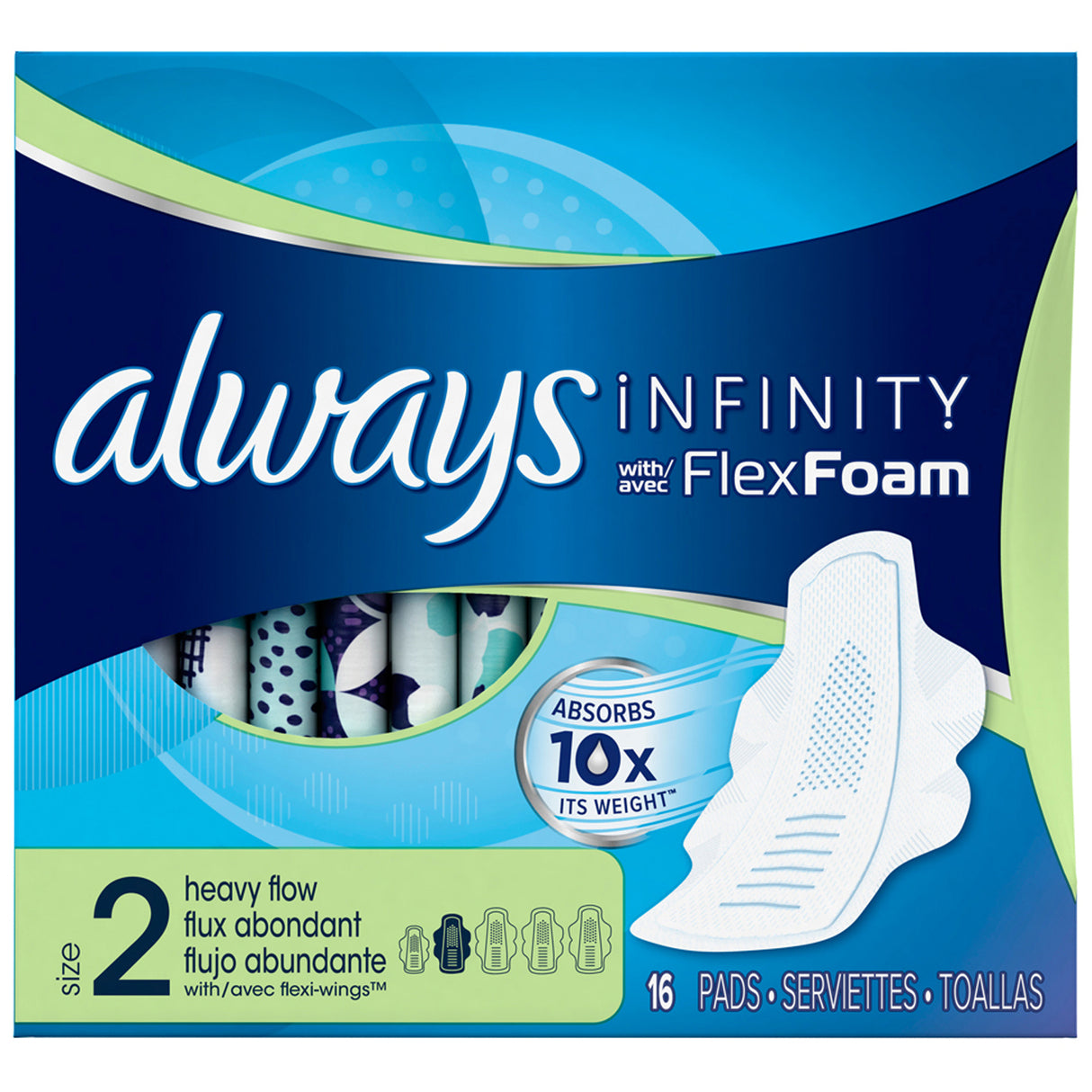 P&G DISTRIBUTING ALWAYS® INFINITY PADS - 3700011714