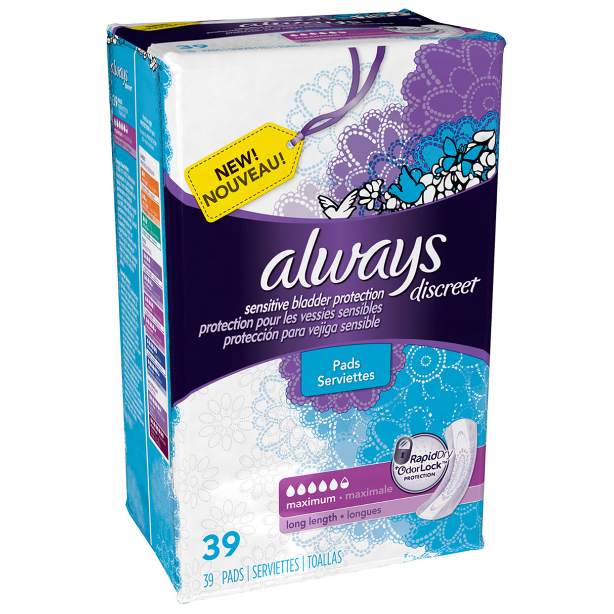 P&G DISTRIBUTING ALWAYS® DISCREET - 3700092729
