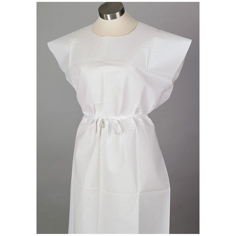 TIDI TISSUE POLY TISSUE PATIENT GOWN - 910542