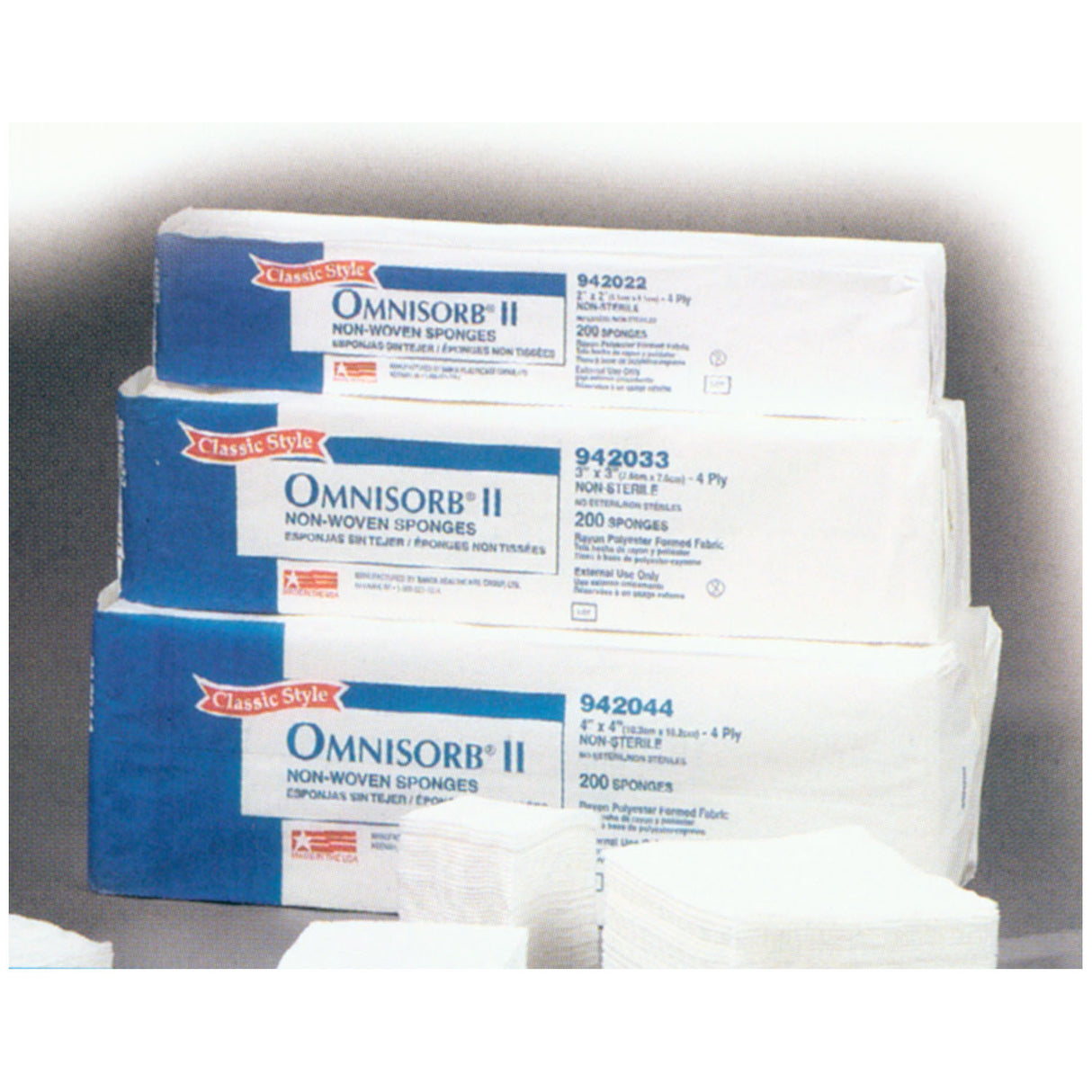 TIDI OMNISORB® 4-PLY NON-STERILE NONWOVEN SPONGES - 942033