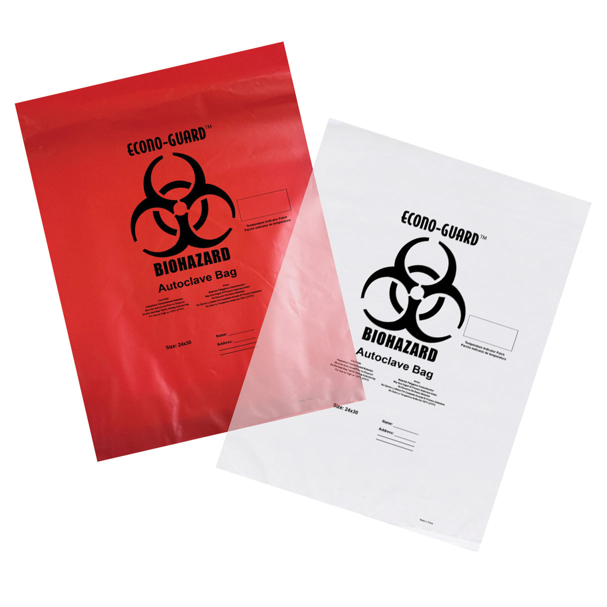 ACTION HEALTH ECONO-GUARD AUTOCLAVE BAGS - ACR25X35