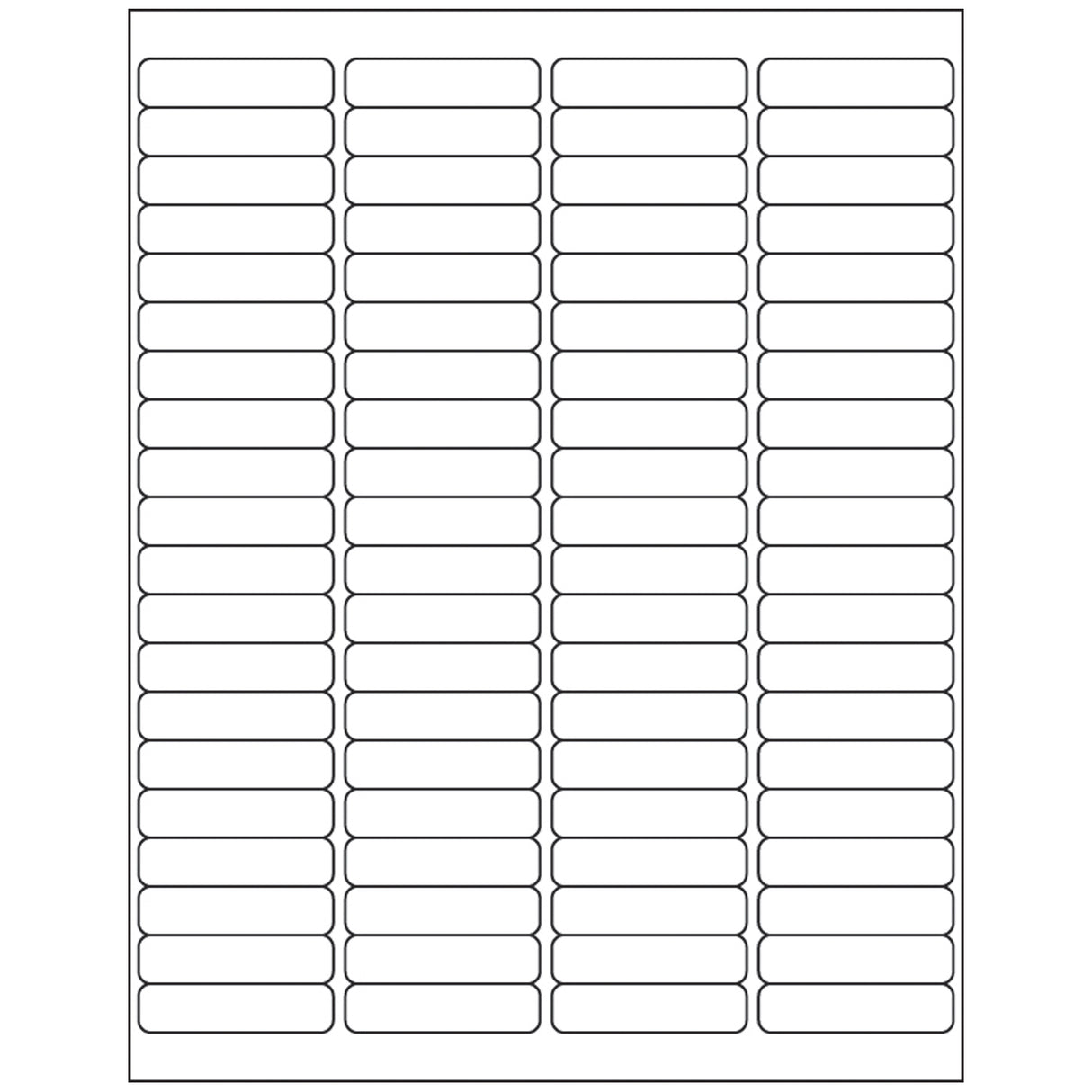TIMEMED MULTI-PURPOSE LABELING FOR DESKTOP LASER PRINTERS - DPSL12-2