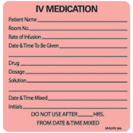 TIMEMED MEDVISION® LABELS - MV05FR1366