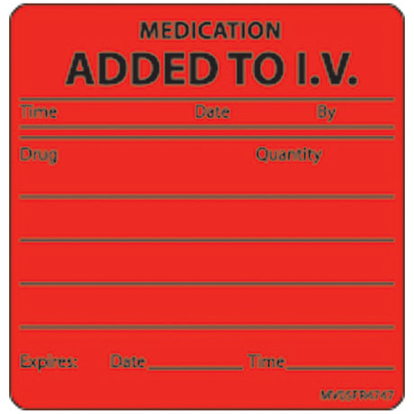 TIMEMED MEDVISION® LABELS - MV05FR7329
