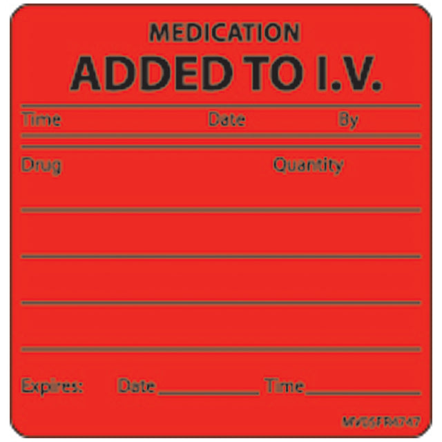 TIMEMED MEDVISION® LABELS - MV05FR7329