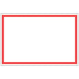 TIMEMED RED BORDER TAPE LABELS - RB-502