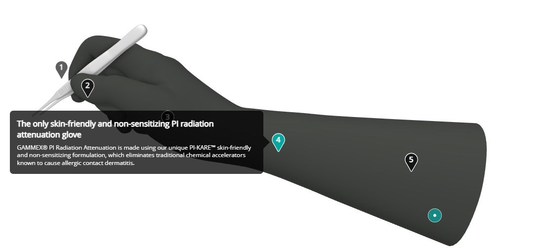 ANSELL PI RADIATION ATTENUATION GLOVES-20873585