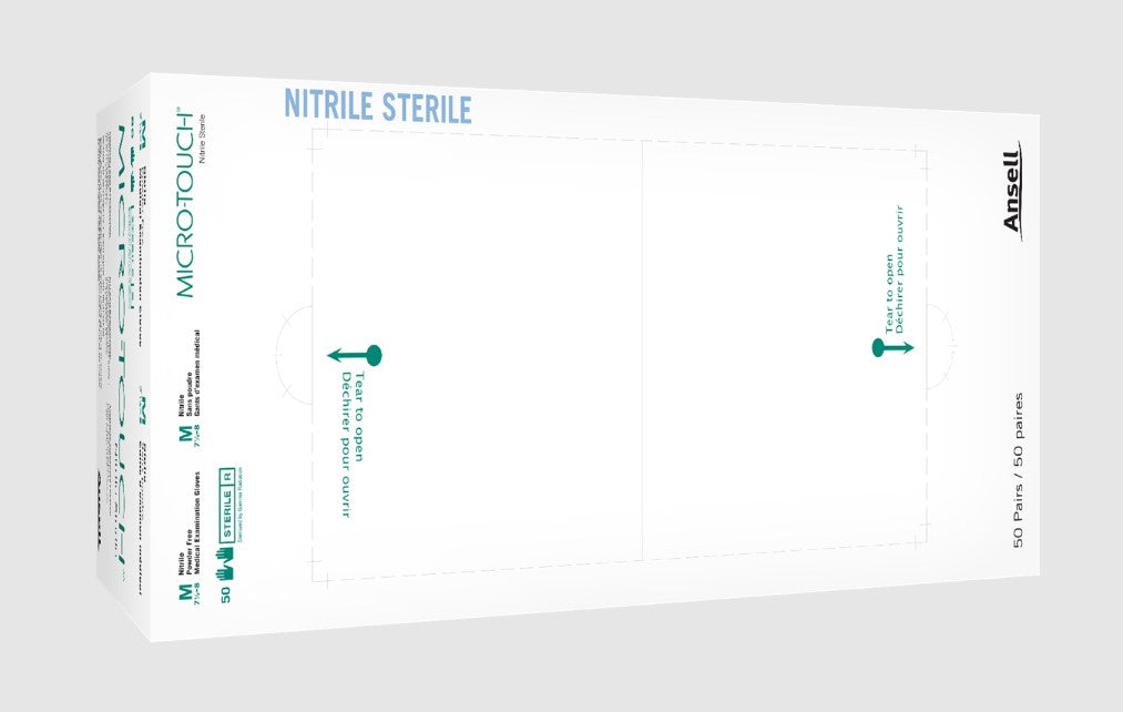 ANSELL MICRO-TOUCH® NITRATEX® STERILE EXAM GLOVES-6034154